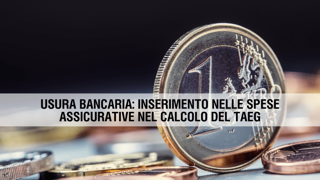 usura bancaria e calcolo del taeg professione consulenza